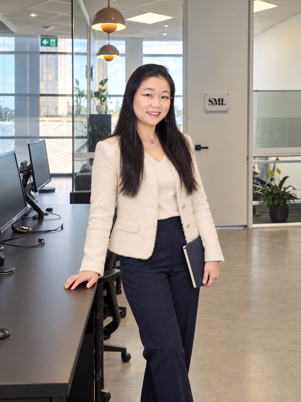 Maybell Sun in the SML Bookkeeping & Tax office, Chadstone