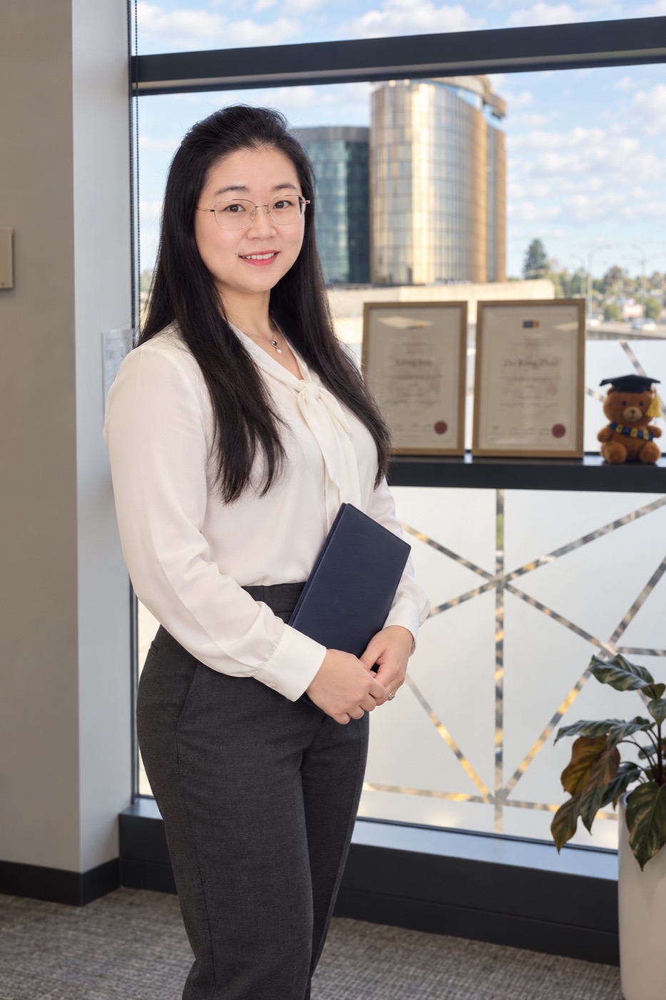 Maybell Sun, FCPA and registered tax agent, at the SML office in Chadstone